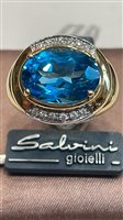 Anello Salvini Donna in Oro giallo Topazio 0.14 Ct N54768 - N54768